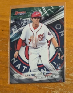 2016 Bowman's Best #58 Trea Turner RC Nationals - Foto 1 di 1