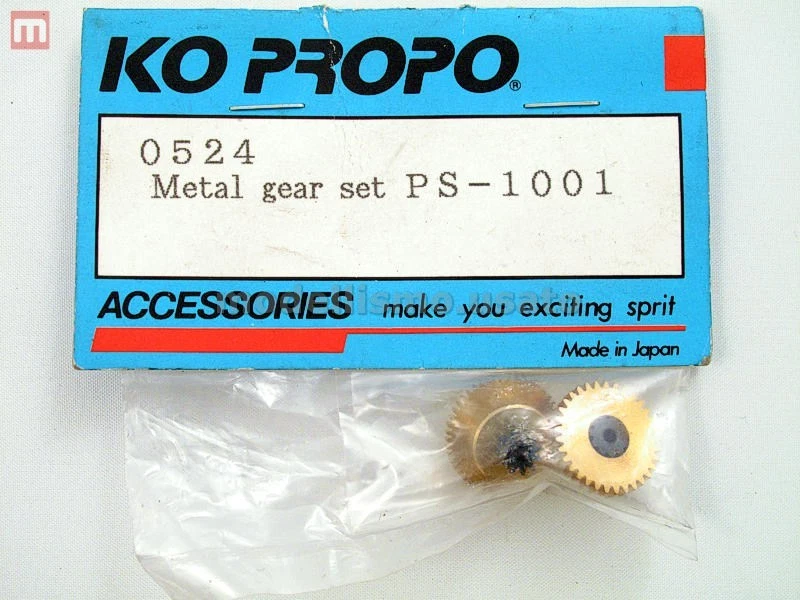 Ko Propo 0524 Servo Gears PS-1000 conjunto de engrenagens de metal modelagem - Imagem 1 de 1