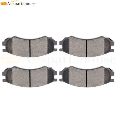 4x Front Ceramic Brake Pads For 1991-92 Saturn SC SL SL1 1993-02 Saturn SC1 SC2 — 第 1/4 张图片