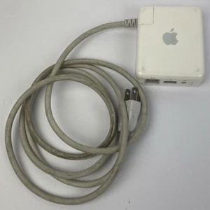 Apple AirPort Express Wifi Wireless Router Extender USB A1264 w/ Extension Cord - Picture 1 of 4