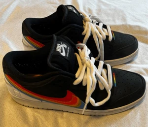 Nike Air SB Size 8.5 Dunk Low Pro Polaroid Men Used DH7722-001 - Picture 1 of 10