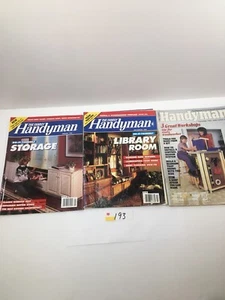 Vintage Lot of 3 Family Handyman magazine Dec 1983, Jul/Aug 1989, Jan 1990 - Picture 1 of 10