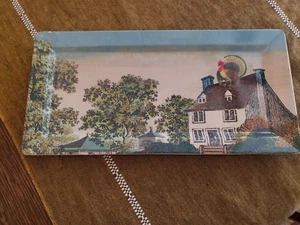 John Derian Tray Melamine 7x14 Turkey on House Tray - Picture 1 of 2