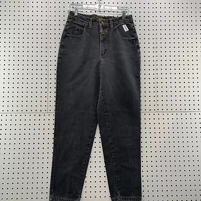 Vintage Girbaud Black Denim Jeans Mens FITS 27x28.5 Tapered Made USA - Image 1 of 4