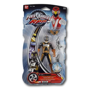 Figura de acción Power Rangers RPM Throttle Max Ranger Gold - Imagen 1 de 1