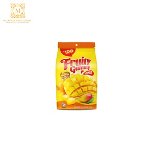 LOT 100 Gummy Snacks Fruity Mango 130gm - Halal Certified Malaysia - Picture 1 of 2