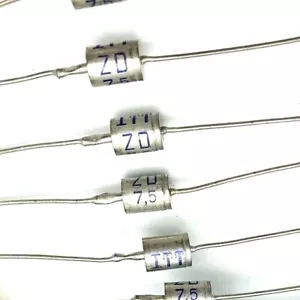 ITT Zener Diode ZD7,5 - Metal Case - NOS - Bild 1 von 2