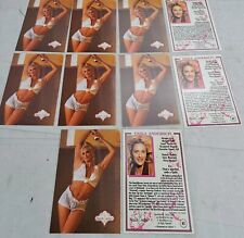 Lot Of 10 Bench Warmer Erika Andersch Cards 1992