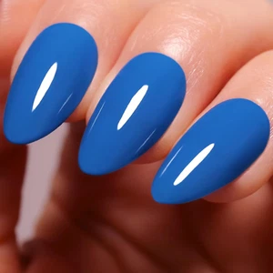 Gel Nail Polish, 7Ml Navy Blue Color Soak off UV LED Nail Gel Polish Nail Art St - Picture 1 of 7