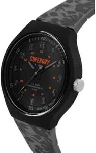 Superdry Urban XL Men's Rubber Strap Watch SYG225E - Picture 1 of 9