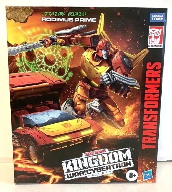 Hasbro Transformers War For Cybertron Kingdom Rodimus Prime Action Figure 2021