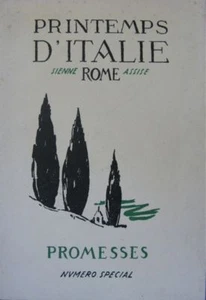 PRINTEMPS D'ITALIE promesses NUMERO SPECIAL RARE++ - Imagen 1 de 1