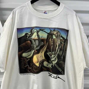 Camiseta De Colección Salvador Dalí Arte Araña Hombre XL Museo Años 90 Surrealista Escher Pop - Imagen 1 de 8