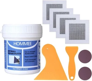 Drywall Repair Kit,Drywall Hole Patch Kit to Fix Wall Surface White  - Picture 1 of 6