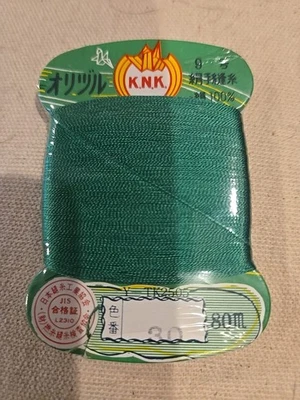 KNK Sewing Thread 100% Silk #30 80m - Image 1 of 2