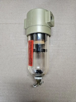 NORGREN F11-200-M3TA AIR  MAX 150PSI 1/4 IN PNEUMATIC FILTER (NO BOX) - Image 1 of 4