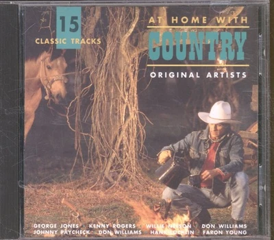 Various Artists At Home With Country CD UK Slam Music 1996 SLAM0031 - Image 1 of 3