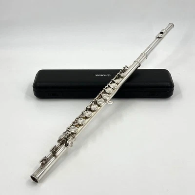 YAMAHA YFL-221 Flauta Níquel Banhado a Prata Estudante com Estojo Rígido Feito no JAPÃO - Imagem 1 de 4