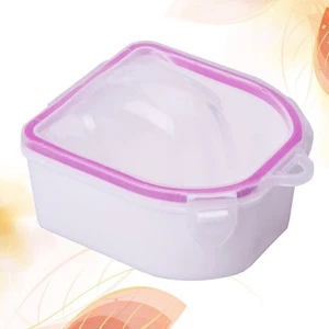 2 Stück Nail Art Soak Bowl zweilagig Maniküre Schalen für Zuhause Nagel Soaker Schalen - Bild 1 von 11