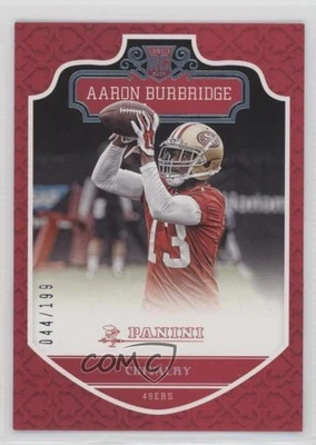 2016 Panini Rookies Chivalry /199 Aaron Burbridge #257 Rookie RC - Image 1 of 2