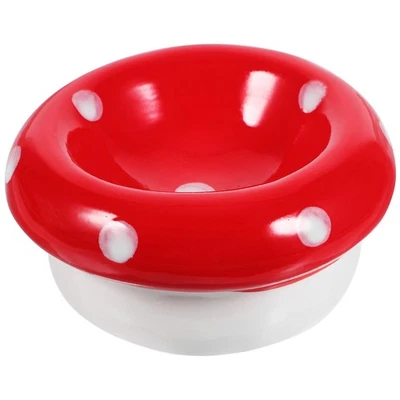 Fressnapf für Hamster, Keramik, Pilzform, Igel, Meerschweinchen, Futternapf - Bild 1 von 4