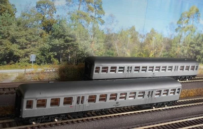 LIMA H0:  2tlgs.  DB-  4achs.  Nahverkehr  "Silberling"  SET,   Ep.IV,  - Bild 1 von 3