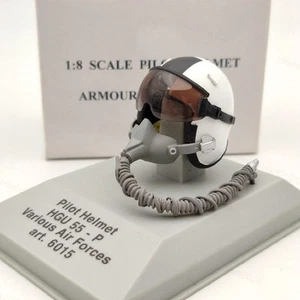 1:8 Scale CDC Armour Pilot Helmet #6015 HGU 55P Various Air Force Diecast Model - Picture 1 of 6