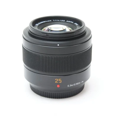 Panasonic LEICA DG SUMMILUX 25mm F1.4 II ASPH (MFT) -Near Mint- #434 - Image 1 of 4