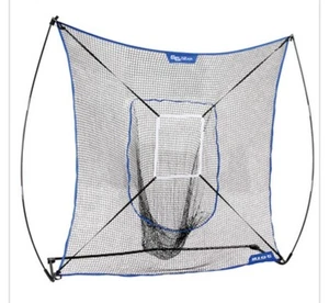 7x7 ft Baseball Softball Practice Net Hitting Batting Training Strike Zone - Picture 1 of 6