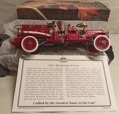 Matchbox Models Of Yesteryear YFE24-M 1911 MACK Fire Engine - Image 1 of 4