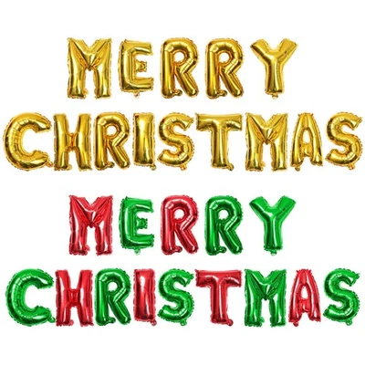  2 Sets Balloon Decoration Decorations Christmas Party Decorative Balloons - Image 1 of 4