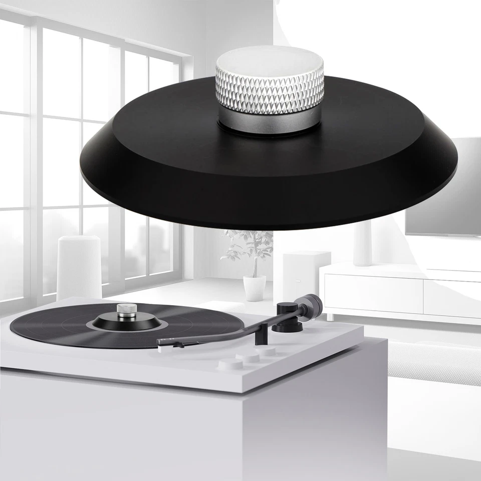 POM Turntable Disc Stabilizer Record Weight Clamp LP Vinyl Vibration Damper - image 1 of 4