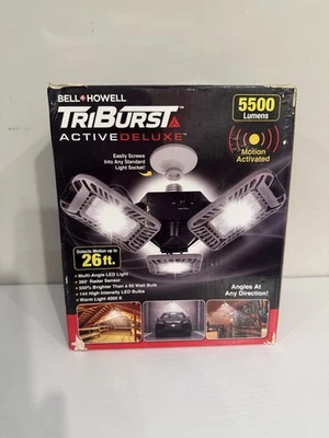 Bell & Howell TriBurst Color Select 5500 LÚMENES 144 LED Bombilla 3 PRUEBA DE LUZ PRINCIPAL Foto 1 de 4