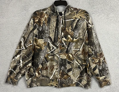 Sudadera con Capucha RedHead Cremallera Para Hombres Grande Realtree Camuflaje Cremallera Completa Caza Exterior Foto 1 de 4