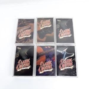 6 Vintage Time-Life Classic Country Cassette Tape Lot 1950-1990 - Picture 1 of 7