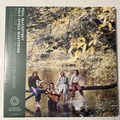 HALF SPEED 180 GRAM AUDIOPHILE MASTER LP WINGS PAUL McCARTNEY WILDLIFE  SEALED Foto 1 de 3