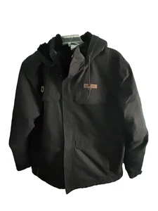 Columbia Black South Canyon Sherpa Lined Jacket Coat Parka Mens XL - Picture 1 of 9