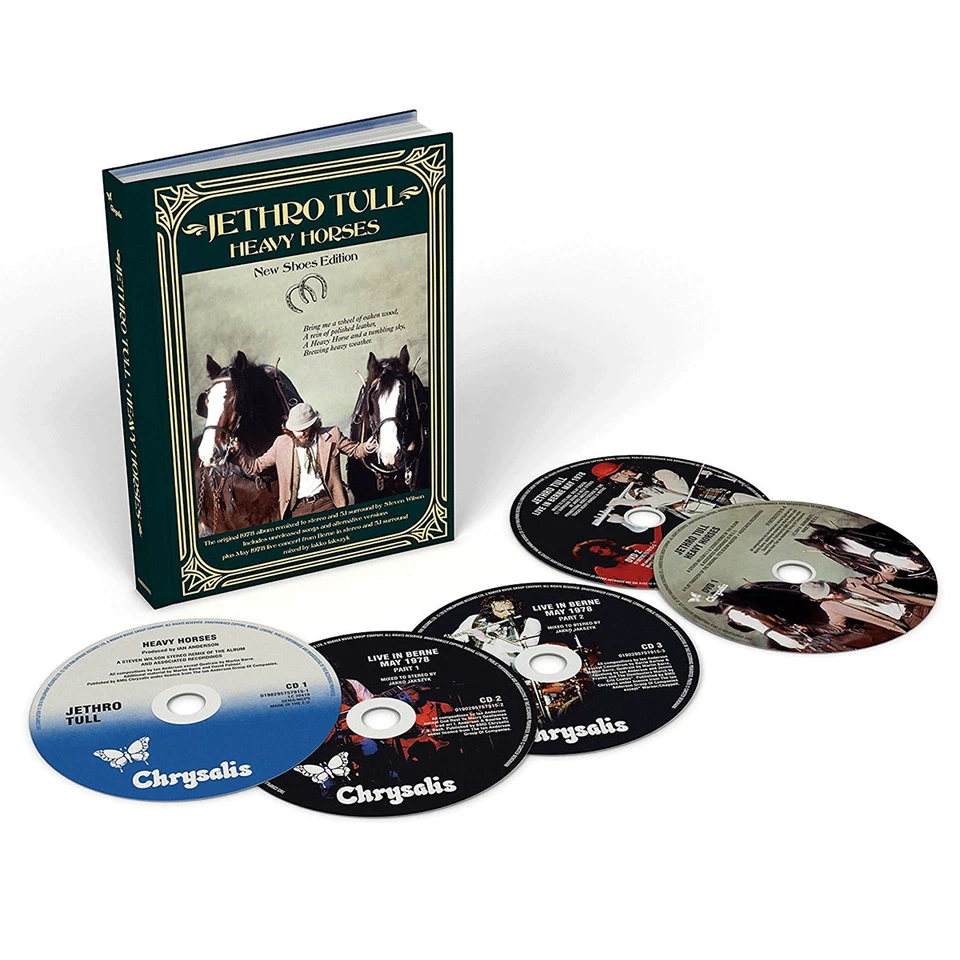 Jethro Tull Heavy Horses 3cd 2dvd