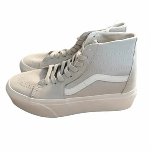 Vans Sk8 Hi Tapered Stackform Dawn blau grau Leder Wildleder Turnschuhe neu Damen 8 - Bild 1 von 8