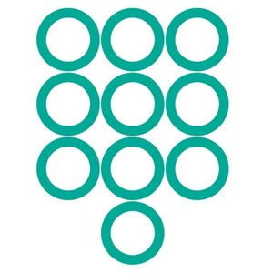 O-Ring | Pack of 10 | Replacement For FJC4199, 609989008320 - Bild 1 von 3