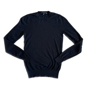 Gucci Black Lightweight Wool Crewneck Knit Sweater Top Size XS - Picture 1 of 6