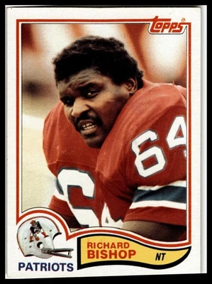 1982 Topps #143 Richard Bishop - Image 1 of 2