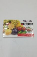 Apple/Village Market $25 Gift Card Fruit And Veggies.. Fast Shipping 