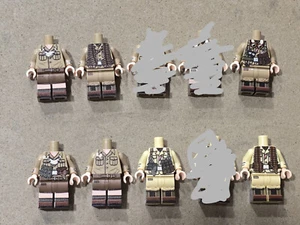 TheMinifigCo.℠ WW2 German Afrika Korp DAK Set 7 Minifiguren - NEU - Bild 1 von 6