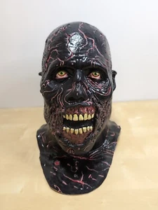 Charred Walker Zombie The Living Dead Latex Full Overhead Mask High Quality New - Picture 1 of 6