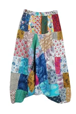 Boho Gypsy Hippie BAHAMAS Handmade Pant Patchwork Cotton Yoga Pant Trouser S/M/L