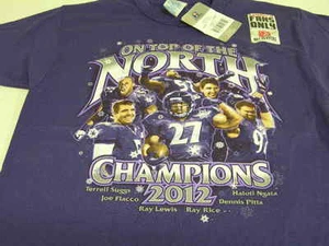 BALTIMORE RAVENS ON TOP S TEE SHIRT! NEW! L@@K! - Picture 1 of 1