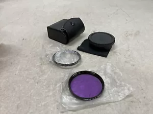 Zeikos UV And FLV 58mm Japan Filters with case - Picture 1 of 5