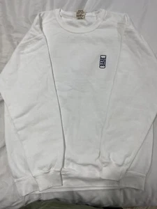 BABE wine Sweater Unisex Medium White Pullover Crew Neck - Picture 1 of 1