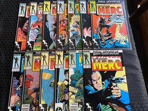 Mark Hazzard: Merc #1-12 + Annual #1 (Lot of 13) (1986) Marvel Comics (EB002) - Bild 1 von 9